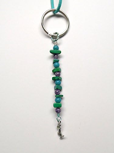 Crystal Wand Mermaid keychain
