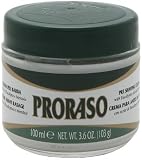 Proraso Pre Shaving Cream with Eucalyptus Oil and Menthol Hair Removal Products