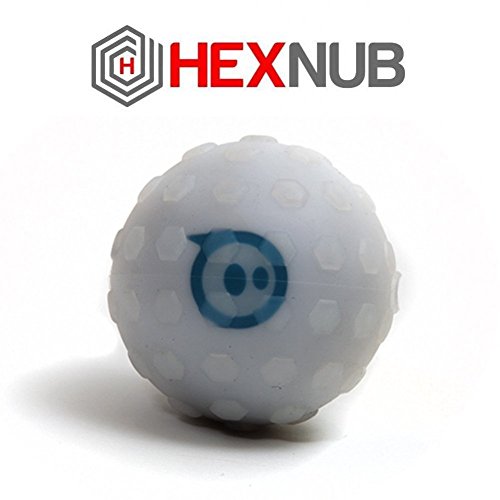 New Hexnub Cover (Clear) for Robotic Sphero Ball 2.0 & SPRK editions - Off Road Protection
