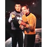 (16x20) Star Trek Spock and Captain Kirk TV Poster Print