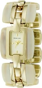 Michael Kors #MK4199 Women's Acrylic Horn Rectangular Link Watch