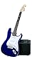 Fender Starcaster Strat Pack Electric Guitar with Amp and Accessories - Midnight Blue