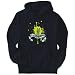 Hoodie Mens Navy Blue we fear things in proportion Dogs