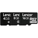 TARJETA LEXAR de MEMORIA MOBILE MICROSDHC (varias capacidades)