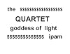 the Quartet  goddess of light (the Quartet, novel two)