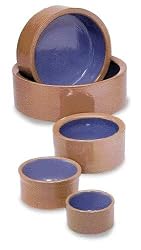 Ethical 7-1/2-Inch Stoneware Crock Dog Dish
