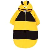 Le Top Newborn Babys Halloween Costume Bumble Bee Bodysuit One Size