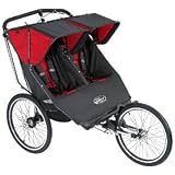 Baby Jogger 2007 Performance 20 Double Stroller   Black/Red