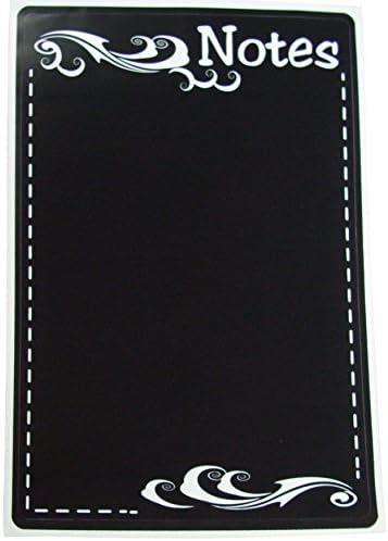 Peel and Stick "Notes" Chalkboard Wall/Locker Sticker - 11in. X 7 1/2in
