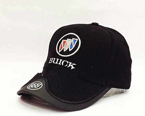 2016 Black Buick Car Profession Baseball Cap Hat -F1 Racing Cup Leisure 100% Cotton Dual Buick Logo Golf Sport Travel Outdoor Adjustable Hat Headgear