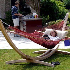 All American Combo Hatteras Hammocks Cypress Stands Pawleys Island DuraCord Hammock... by 