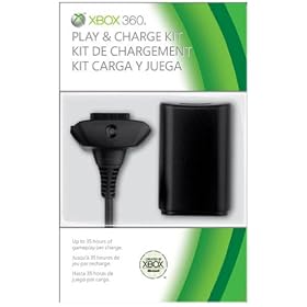 Kit de chargement Play & Charge  pour Xbox 360 (vendu seul sans manette)