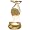 Jessica Bennett Women's Gemma Sandal,Gold,8 M