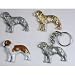 Jewelry : Saint Bernard Hand Painted Pin