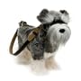 Fuzzy Nation Miniature Schnauzer Dog Handbag-Bags with a Bite Puppy Purse Edition