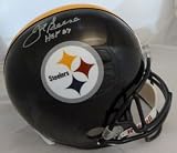 Joe Greene Autographed Pittsburgh Steelers Full Size Replica Helmet w/"HOF 87"