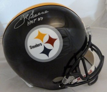Joe Greene Autographed Pittsburgh Steelers Full Size Replica Helmet w/
