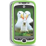 Crystal Hard Rubberized Green Cover Sleeve Case for HTC G3 MYTOUCH 3G SLIDE (T-MOBILE) [WCE99]