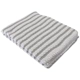 Baby Unisex Stripe Large Luxury Cot/Crib Blanket