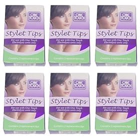 Buy Clean and Easy One Touch Electrolysis Stylet Tips 6 - Packs (12-tips Total) by Clean & Easy