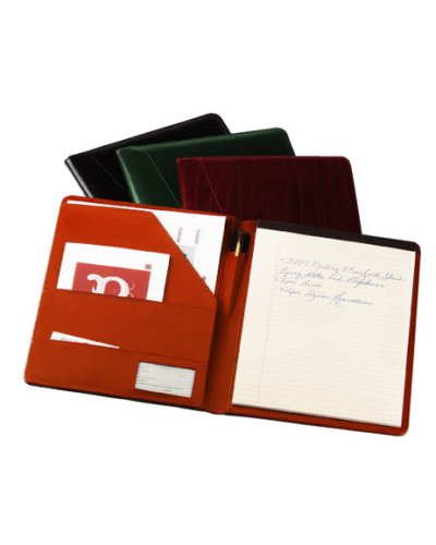 Royce Leather Bonded Leather Padfolio under Agenda Covers in The Apparel Store
