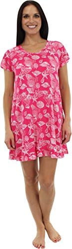 bSoft Seashells Pink Nightshirt - S/M