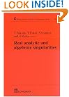 Real Analytic and Algebraic Singularities (Research Notes in Mathematics Series)