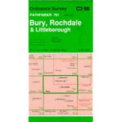 Bury, Rochdale and Littleborough (Pathfinder Maps)