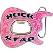 Pink Metallic Rock Star Bottle Opener Belt Buckle
