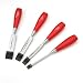 Footprint 85 Series 123113 Set of 4 Red Acetate Handle Wood Chisels 1/4-Inch, 1/2-Inc...