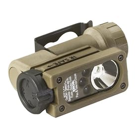  Streamlight 14104 Sidewinder Compact Tactical Flashlight Featuring C4 Leds, with CR123A Lithium Battery, Coyote