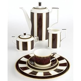 Noritake Everyday Elegance Mahogany Rose Covered Sugar Bowl by Noritake