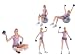 Soft Weighted Toning Ball 6lb Pair (3lb Each)