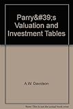Parry's valuation and investment tables