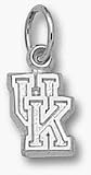Kentucky Wildcats UK 3/16 Charm - Sterling Silver Jewelry