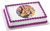 Tangled Rapunzel Edible Image Cake Decoration Topper