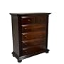 Simmons Furniture Valencia 5 Drawer Chest - Black Cherry