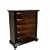 Simmons Furniture Valencia 5 Drawer Chest - Black Cherry