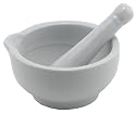 BIA Cordon Bleu 8-Ounce Mortar and Pestle Set, White