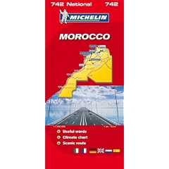Map 0742 Morocco/Maroc (Michelin National Maps)