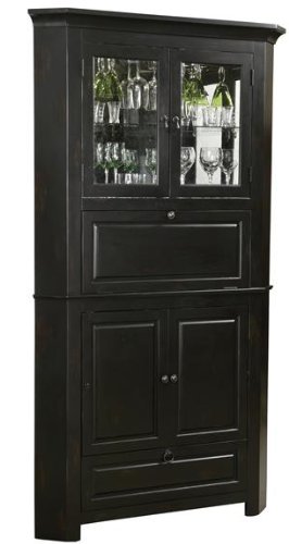 Howard Miller 695-082 Cornerstone Estates Corner Wine Cabinet