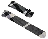 Burberry Bracelet de Montre Cuir/textiles Band 18mm BU1079, BU1077