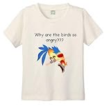 WHY ARE THE BIRDS SO ANGRY? - BigBoyMusic Youth Designs - White T-shirt