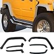 Street Scene Equipment 95059500 Fender Flare Kit, 6 Pieces, For Select Hummer Vehicles
