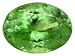 Jewelry : MIN 1.10CT 7.50X5.50MM OVAL TSAVORITE GARNET