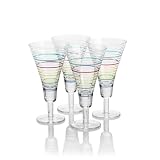 Nautica On Deck 8-Ounce Iced Beverage Glasses, Set of 4