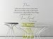 Peace It Does Not Mean To Be In A Place Where There Is No Trouble Lady Gaga Vinyl Wall Decal