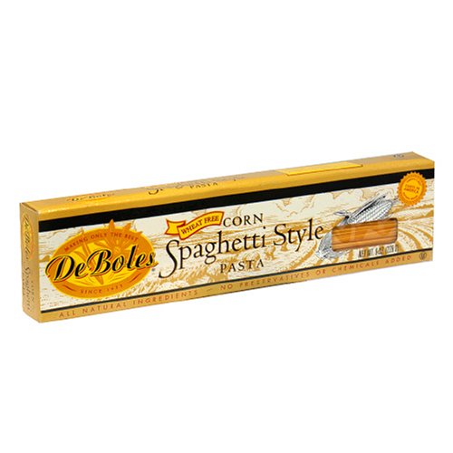 De Boles Pasta Corn Spaghetti, 8-Ounce Boxes (Pack of 12)