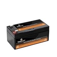 12V 3.4AH SLA Sealed Lead Acid Battery Universal UB1234