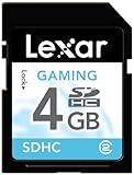 Lexar SDHC 4 GB Class 2 Gaming Edition Flash Memory Card LSD4GBGSBNA (Blist ....